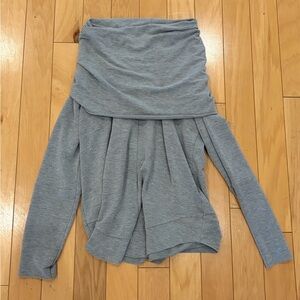 Off the shoulder long sleeve top